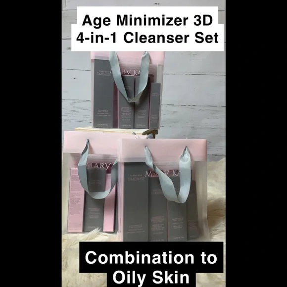 Combo to Oily Skin. Age Minimize 3D 4-in-1 cleanser set (1 of 2) - Picture 2 of 7